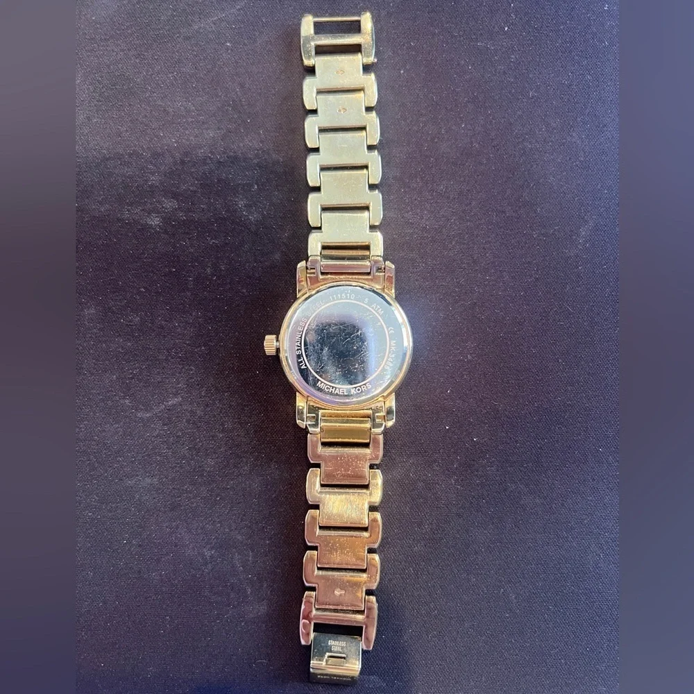Michael Kors Janey women’s quartz watch jewelry MK-3485 gold stainless steel